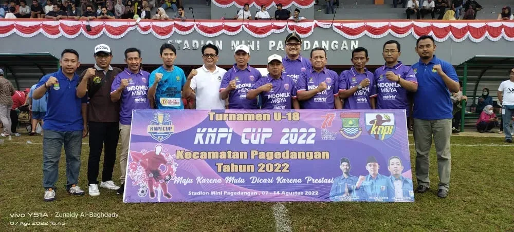 Kecamatan Pagedangan Sukses Gelar KNPI CUP U-18 I Teras Media