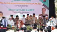 Kapolda Banten Ikuti Istigosah Qubro Bersama 2.500 Kiyai I Teras Media