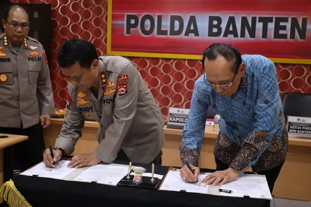 Polda Banten Jalin MoU Bersama PHRI I Teras Media