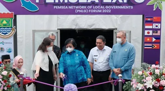 ISTIMEWA...!Menteri LHK dan Bupati Zaki Hadiri Pembukaan Pemsea Expo 2022 I Teras Media