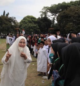 Wow..! 2000 Santri Kumpul Di Alun-alun Pandeglang Hadiri Peringatan HSN Ke 8 I Teras Media