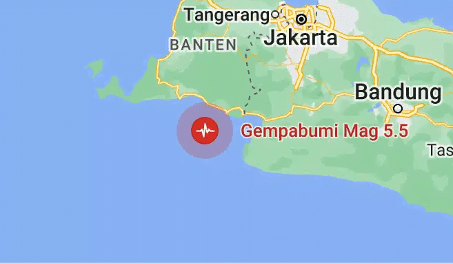 Gempa Banten 5,5 SR Ikut Dirasakan Warga Sukadiri Tangerang I Teras Media