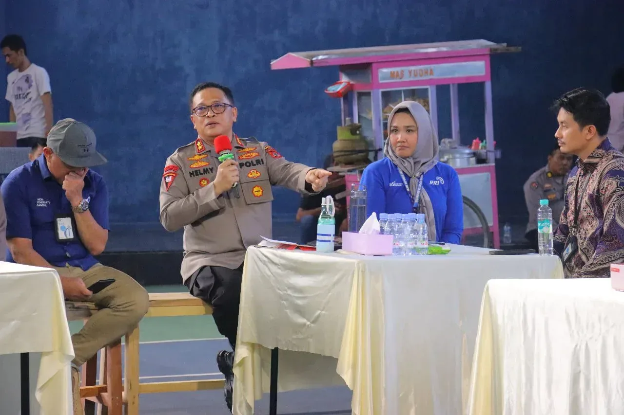 TOP...!Ngopi Santai Media Bareng Kapolda Gorontalo I Teras Media