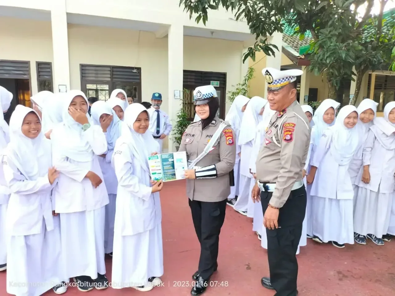 Polres Lebak Sosialisasikan Tertib Berlalulintas ke Sekolah-sekolah I Teras Media