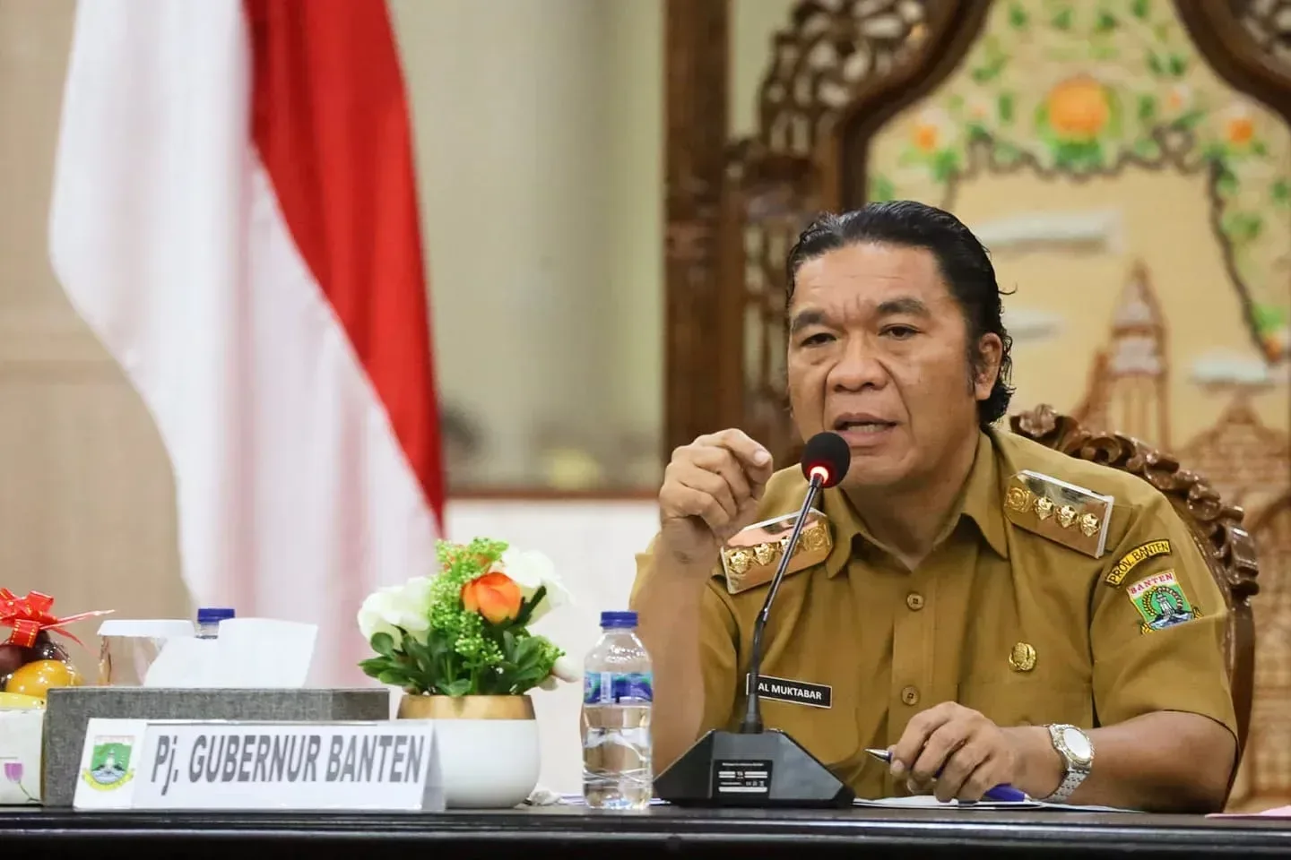 Angka Kemiskinan Turun 0,26 %, Begini tanggapan PJ Gubernur Banten I Teras Media