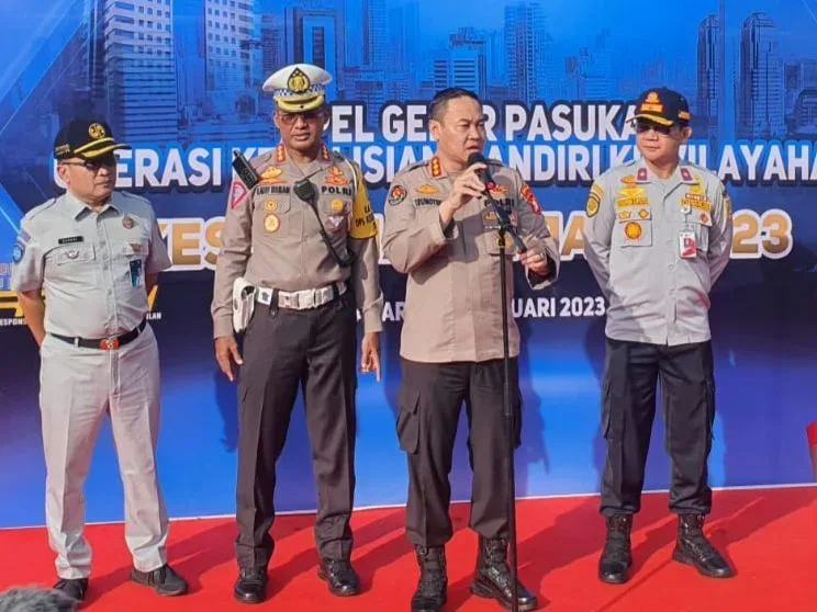 PT Jasa Raharja Cabang Utama DKI Hadiri Gelar Pasukan PMJ I Teras Media