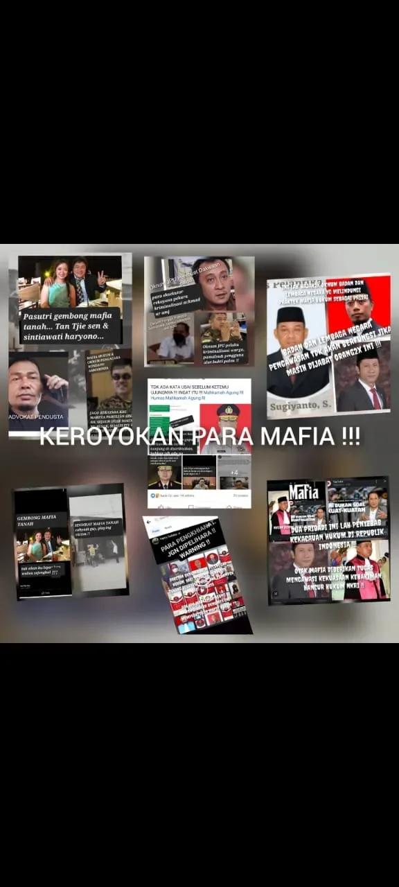 SAATNYA HUKUM TAJAM KEPADA MAFIA HUKUM SEBAGAI IBU KEJAHATAN I Teras Media