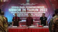 Kemenkumham Jabar Sosialisasikan Permenkumham 26 Tahun 2022 Kapuspenkom BPSDM Hukum Dan HAM I Teras Media