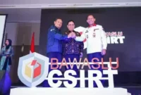 Peluncuran Bawaslu CSIRT di Jakarta, Senin (13/3/2023).