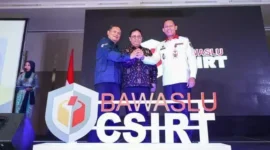 Peluncuran Bawaslu CSIRT di Jakarta, Senin (13/3/2023).