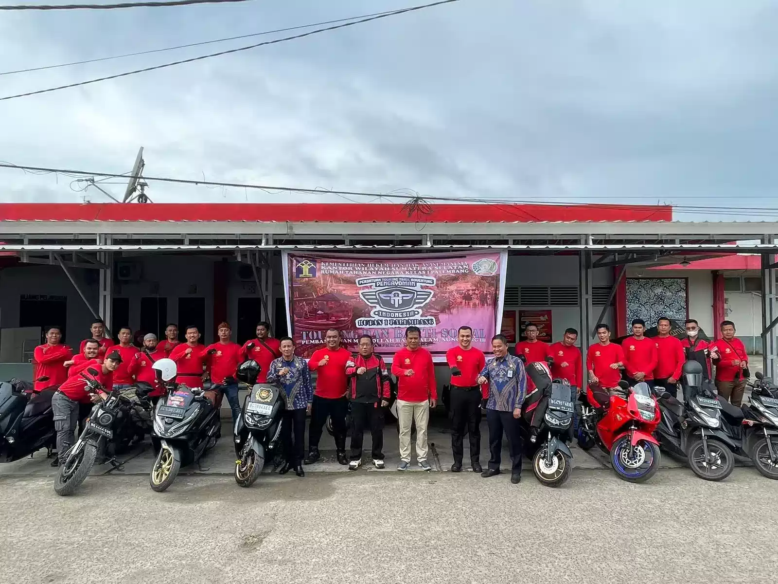 Keren, Ngegas Bersama Sambil Beramal Rutan Kelas I Palembang I Teras Media