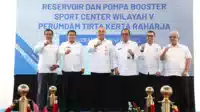 Bupati Zaki Resmikan Bangunan Reservoir dan Pompa Booster Wilayah V I Teras Media