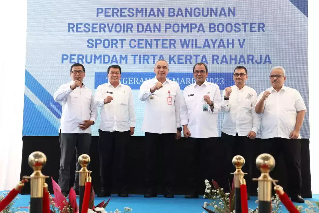 Bupati Zaki Resmikan Bangunan Reservoir dan Pompa Booster Wilayah V I Teras Media