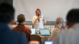 Sekda Virgojanti memberikan arahan pada waktu dan tempat yang sudah disediakan Rabu, (15/3/2023) 