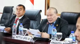 LaNyalla Mahmud Mattaliti Desak Usut Tuntas Dana Yang Diduga Mengalir ke Parpol, Sabtu(18/3/2023) 