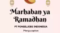 PT.PonselJobs Indonesia Mengucapkan Selamat Menjalankan Ibadah Puasa, Marhaban Ya Ramadhan 1444H/2023 M I Teras Media