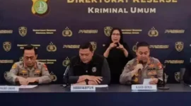 Keterangan foto : Direktur Reserse Kriminal Umum Kombes Pol Hengki Haryadi dalam keterangan tertulis di Jakarta, Senin, (27/3)