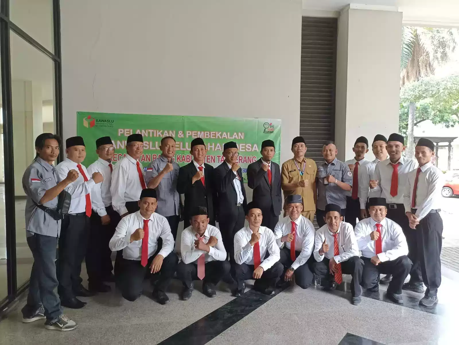 Panwaslu Kecamatan Rajeg Gelar Pelantikan PKD Untuk Pemilu 2024 I Teras Media