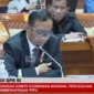 Keterangan foto : Menkopolhukam Mahfud MD saat Rapat bersama Komisi III DPR RI, Rabu (29/3)