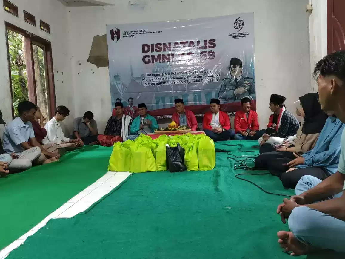 GMNI Pandeglang Memperingati DISNATALIS ke 69 TAHUN Dengan Santunan I Teras Media