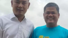 Foto : Wabup Tangerang H Mad Romli Bersama KOK Sukadiri Nurhasim di acara Anniversary legen Kecamatan Sukadiri ke 6 pada Minggu (19/3).