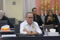 Keterangan foto : Anggota DPR RI, Mukhtarudin, Jumat (31/3/2023)