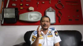 Foto : Kepala Bidang PJU pada Dishub Kabupaten Tangerang, Tjeptjep Hindaryanto