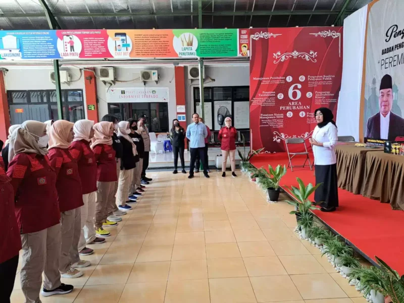 Keterangan Foto: Kanwilkumham menggelar Razia Kamtib Lapas Perempuan Di DKI Jakarta, Sabtu(18/3/2023) 