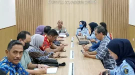 Kantor Wilayah Hukum Dan HAM Jabar Bersama DPRD Cirebon Harmonisasikan Baperda Pesantren Dan Keluarga Berencana, Selasa(4/4/2023) 