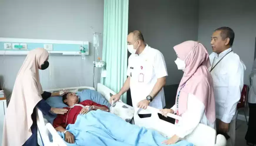 Bupati Zaki Beri Semangat dan Motivasi ke Para Pasien RSUD Balaraja I Teras Media