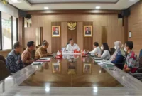 Kepala Kantor Wilayah Kementerian Hukum dan HAM R.Andika Dwi Prasetya Kunjungi Kantor Komnas HAM, (Jumat, 14/4/2023)