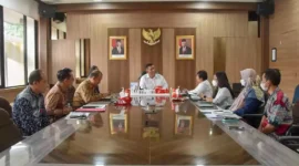 Kepala Kantor Wilayah Kementerian Hukum dan HAM R.Andika Dwi Prasetya Kunjungi Kantor Komnas HAM, (Jumat, 14/4/2023) 
