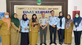 Kepala Divisi Pemasyarakatan Kementrian Hukum dan HAM Berkoordinasi Dengan Dinas Kesehatan Jawa Barat Terkait Persiapan Akreditasi Klinik 2023,(Senin, 10/4/2023) 
