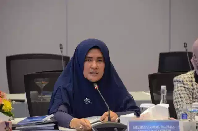 Anggota Komisi XI DPR RI Siti Mufattahah menyarankan masyarakat untuk membiasakan diri mengelola keuangan dengan konsep 50-30-20, (Selasa, 11/4/2023) 