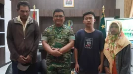 Keterangan foto : Komandan Korem 064/MY Brigjen TNI Tatang Subarna, Sabtu (1/4/2023)