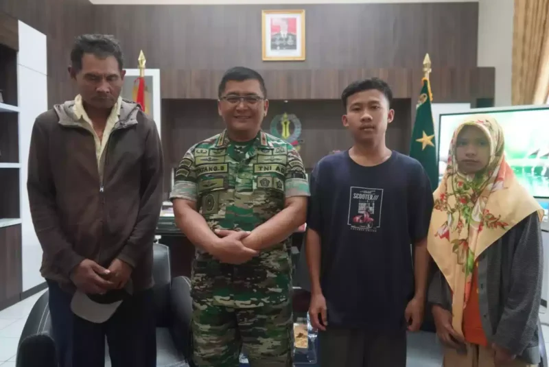 Keterangan foto : Komandan Korem 064/MY Brigjen TNI Tatang Subarna, Sabtu (1/4/2023)