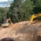 Keterangan foto : Kegiatan Pertambangan di Kutai Barat, Selasa (4/4/2023)