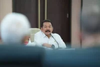 Keterangan foto : Jaksa Agung ST Burhanuddin mengadakan pertemuan bersama dengan Tenaga Ahli Jaksa Agung Republik Indonesia, Selasa (4/4/2023)