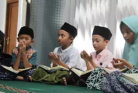Keterangan foto : Tadarus keliling SD Sabilillah Kota Malang, Rabu (5/4/2023)