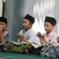 Keterangan foto : Tadarus keliling SD Sabilillah Kota Malang, Rabu (5/4/2023)