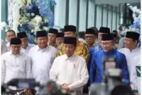 Keterangan Foto : Presiden Jokowi Sedang Berbicara Kepada Awak Media didampingi oleh Menteri Kabinet Indonesia Maju, (Kamis, 6/4/2023)
