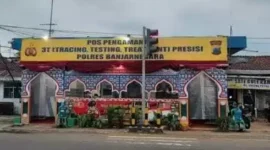 Keterangan foto : Pos Tepadu Mudik Lebaran, Kamis (6/4/2023)
