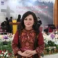 Keterangan foto : Direktur Jenderal Bimbingan Masyarakat Kristen (Dirjen Bimas Kristen) Kementerian Agama (Kemenag) Jeane Marie Tulung, Kamis (6/4/2023)