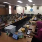 Keterangan foto : Pengurus Dewan pers saat rapat di Jakarta, Jumat (7/4/2023)