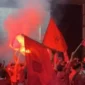 Keterangan foto : DPP IMM demo di Jakarta, Jumat (7/4/2023)