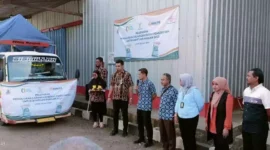 Bulog Lebak-Pandeglang Salurkan Beras Cadangan Pangan Pemerintah, (Jumat, 7/4/2023) 