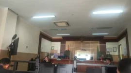 Hakim Vonis Terdakwa Djoko Sukamtono perkara Pemalsuan Surat Tanah, Dipenjara 2 Tahun 6 Bulan oleh Pengadilan Negeri Tangerang, (Senin, 10/4/2023) 