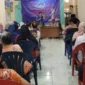 Keterangan foto : Anggota Komisi III DPR RI dari Fraksi Partai Demokrat, Santoso menggelar sosialisasi empat pilar MPR RI di RW 007 Kelurahan Sunter Agung, Kecamatan Tanjungpriuk, Jakarta Utara, Selasa (11/4/2023)