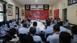 Antisipasi Berita Negatif Lapas, Kalapas Cirebon Berikan penjelasan, (Selasa, 11/4/2023) 