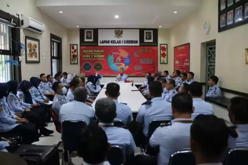 Antisipasi Berita Negatif Lapas, Kalapas Cirebon Berikan penjelasan, (Selasa, 11/4/2023) 